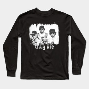 Golden Girls - thug life retro Long Sleeve T-Shirt